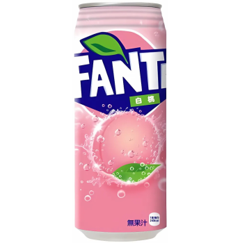 FANTA - White Peach Slim Can JAPAN 500ml